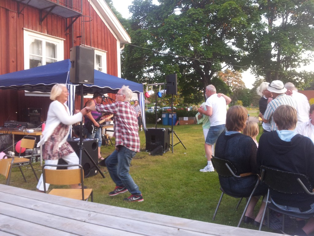 Dans på Nybble grillfest 2013